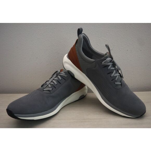 Johnston & Murphy Men's Sz 14M Light Gray WP Nubuck  XC4 TR1-Luxe Hybrid Shoes - Picture 13 of 14